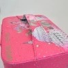 New two-layer makeup box, large-capacity storage bag, family storage box and organizing box, factory direct sales Specification image